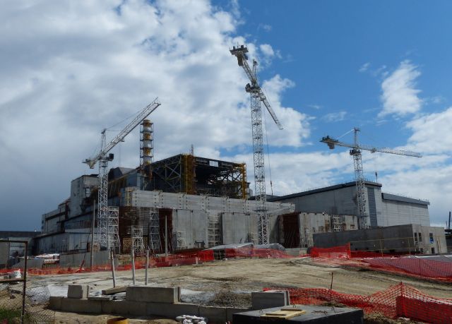 Reactor IV, under the sarcophagus.